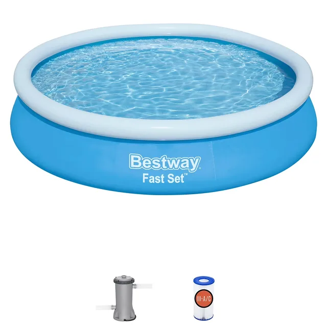 Pool 12' 30" blue