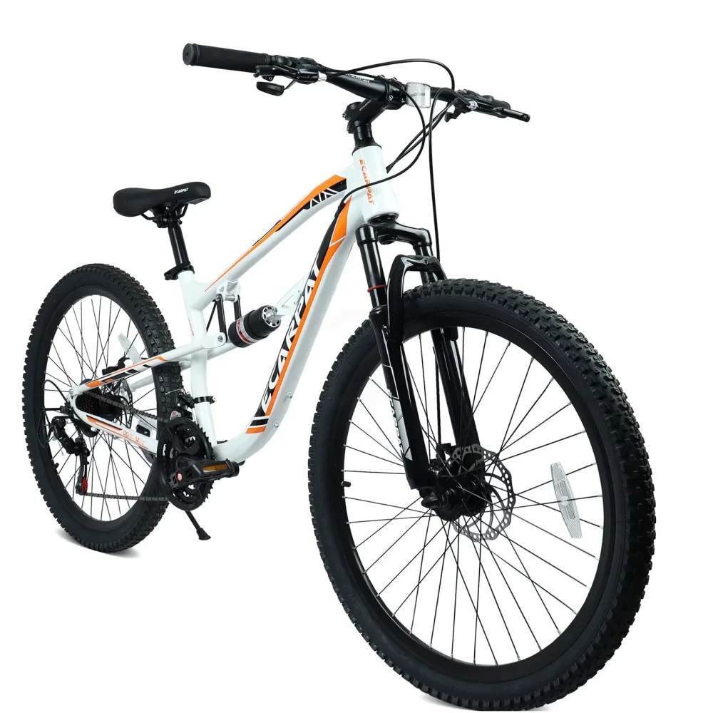 Mountain Bike orange white 26 in