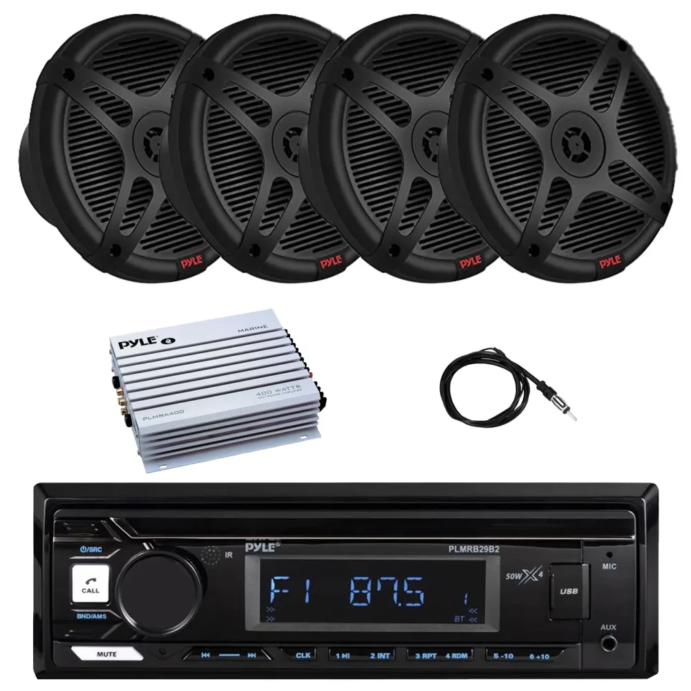 Player Stereo 6.5" 600 watt bluetooth