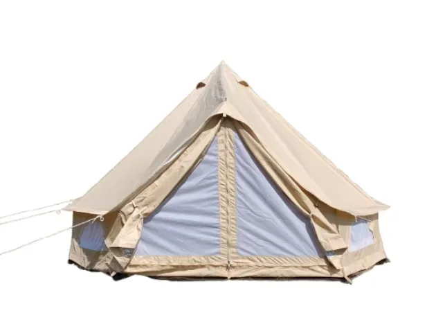 Camping Tent silver 4-6 people 38mm