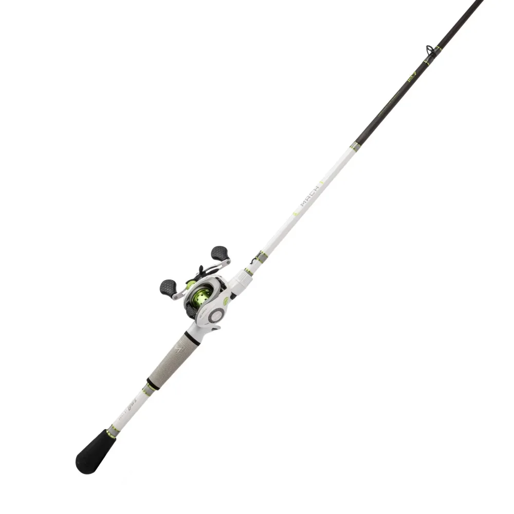 Baitcast Reel white black gray