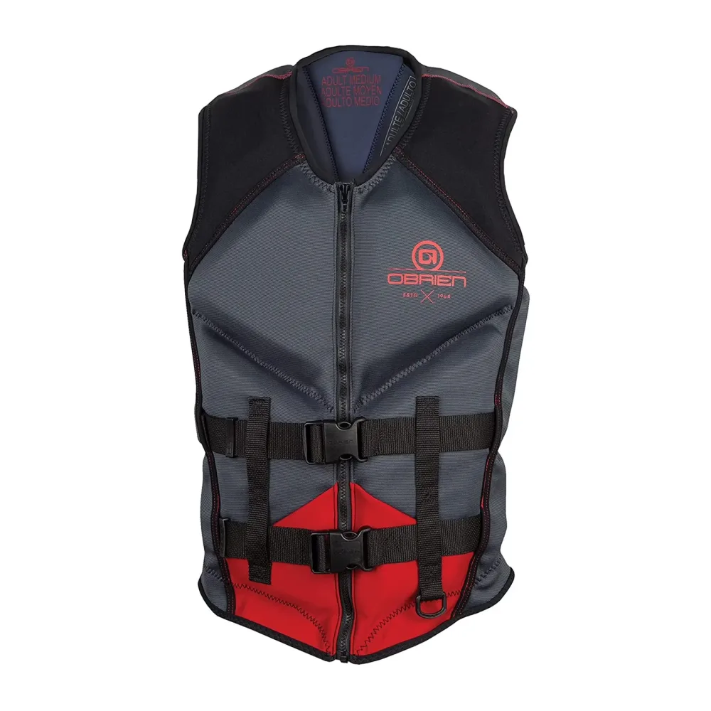 Life Jacket red 3 inches black