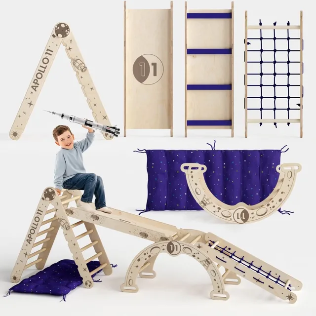 Backyard Play 120kg foldable blue