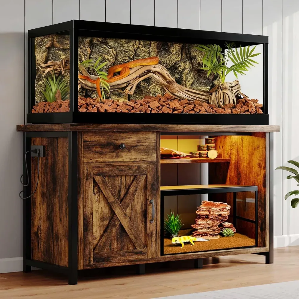Aquarium Stand 55-75 gallon led heavy-duty