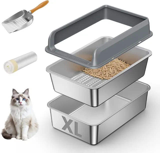 Litter Box 8 inches 6 inches 10 liters