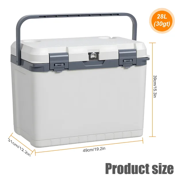 Hard Cooler 30 quart insulated portable