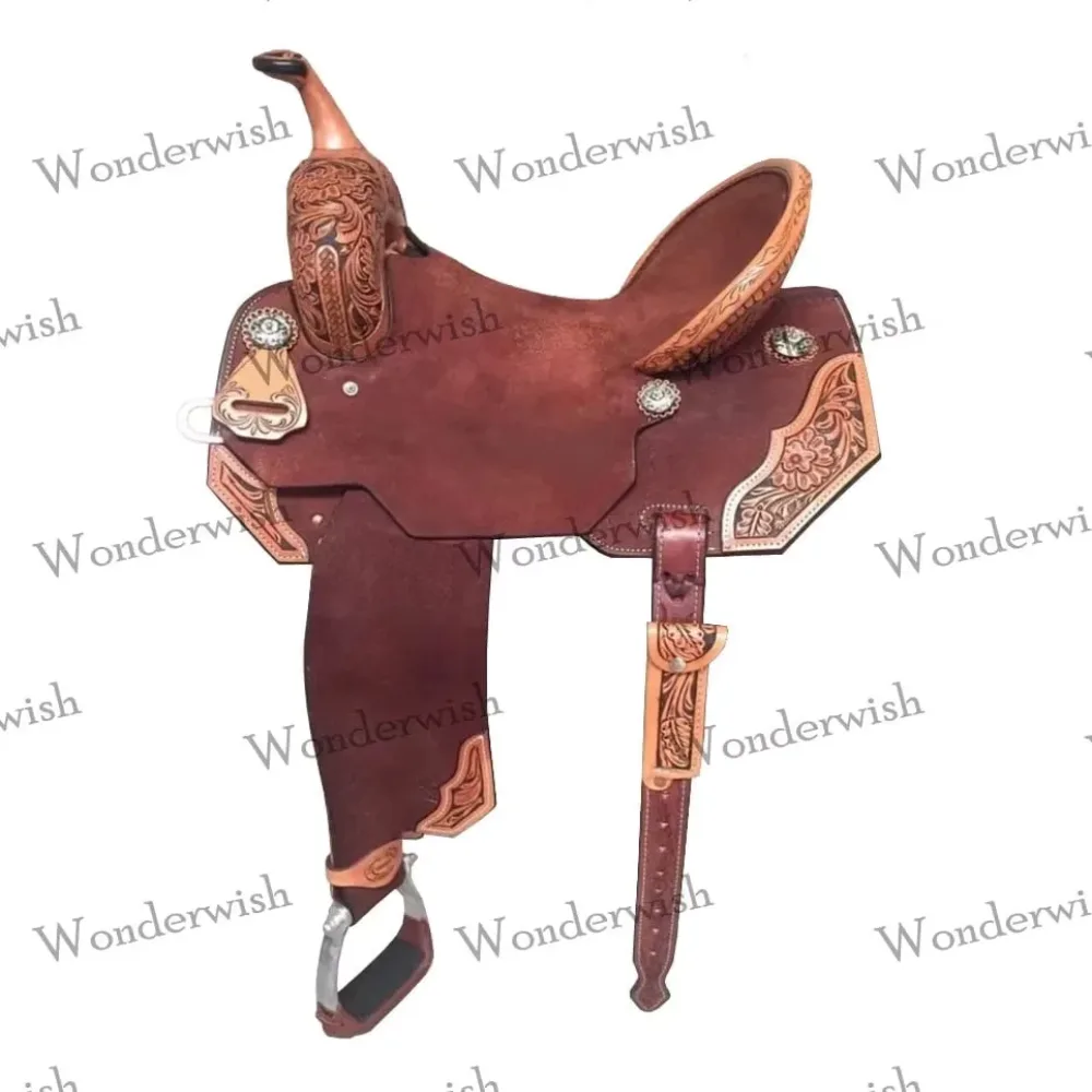 Horse Saddle 18" 10" brown