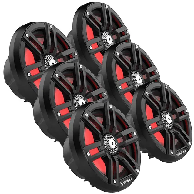 Grille 3 pair 6.5" black
