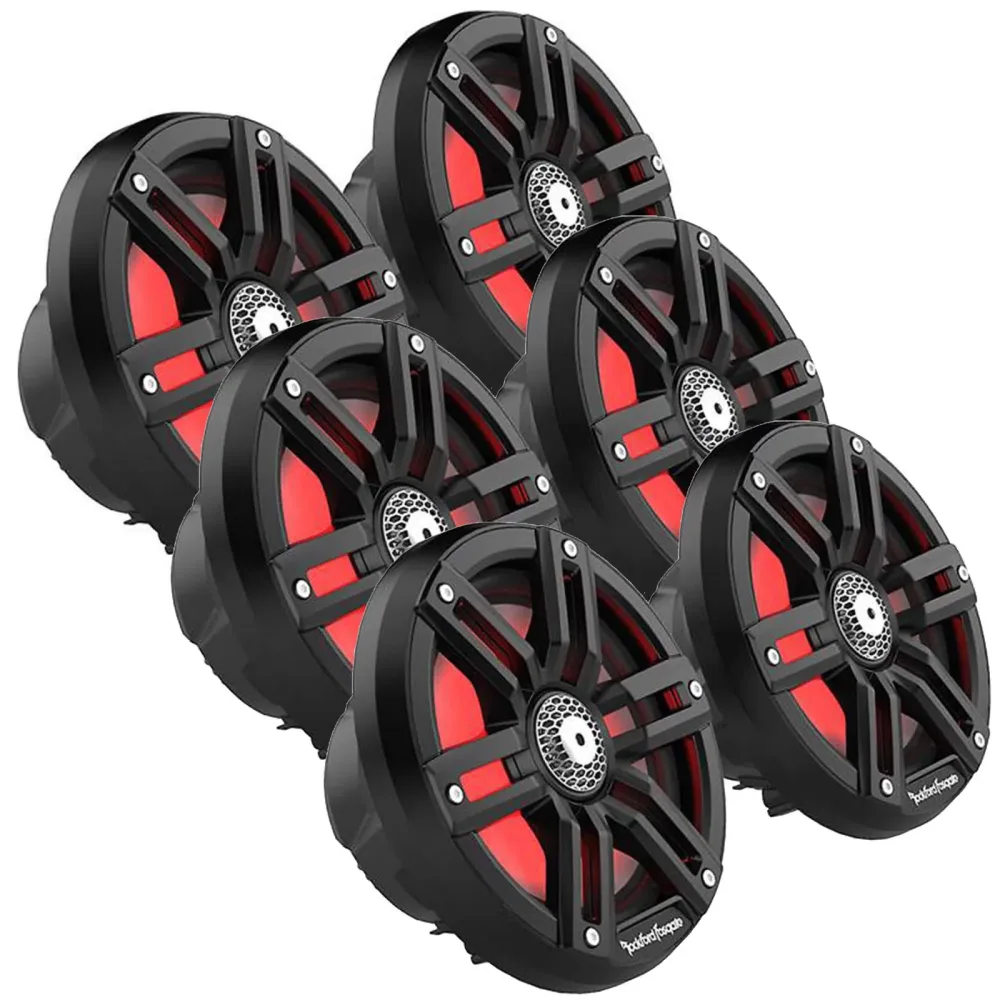 Grille 3 pair 6.5" black