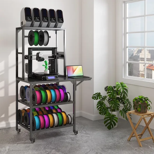Printer Stand 200 lbs 7" 2"