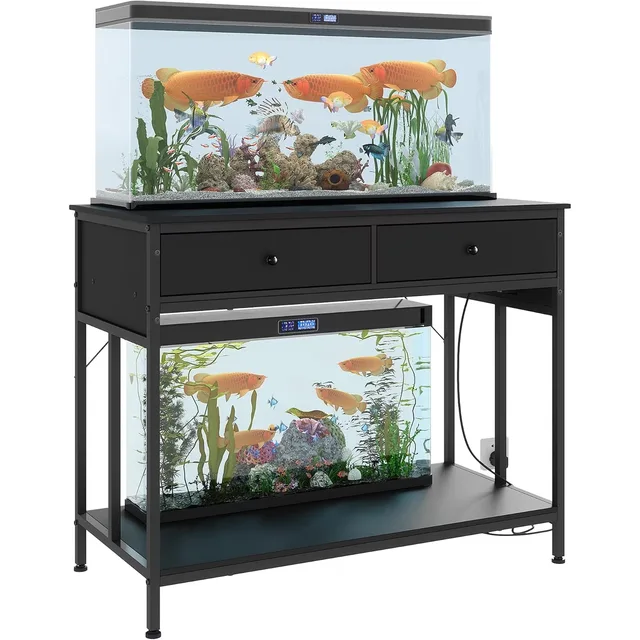 Aquarium Stand 40 gallon 660lbs black