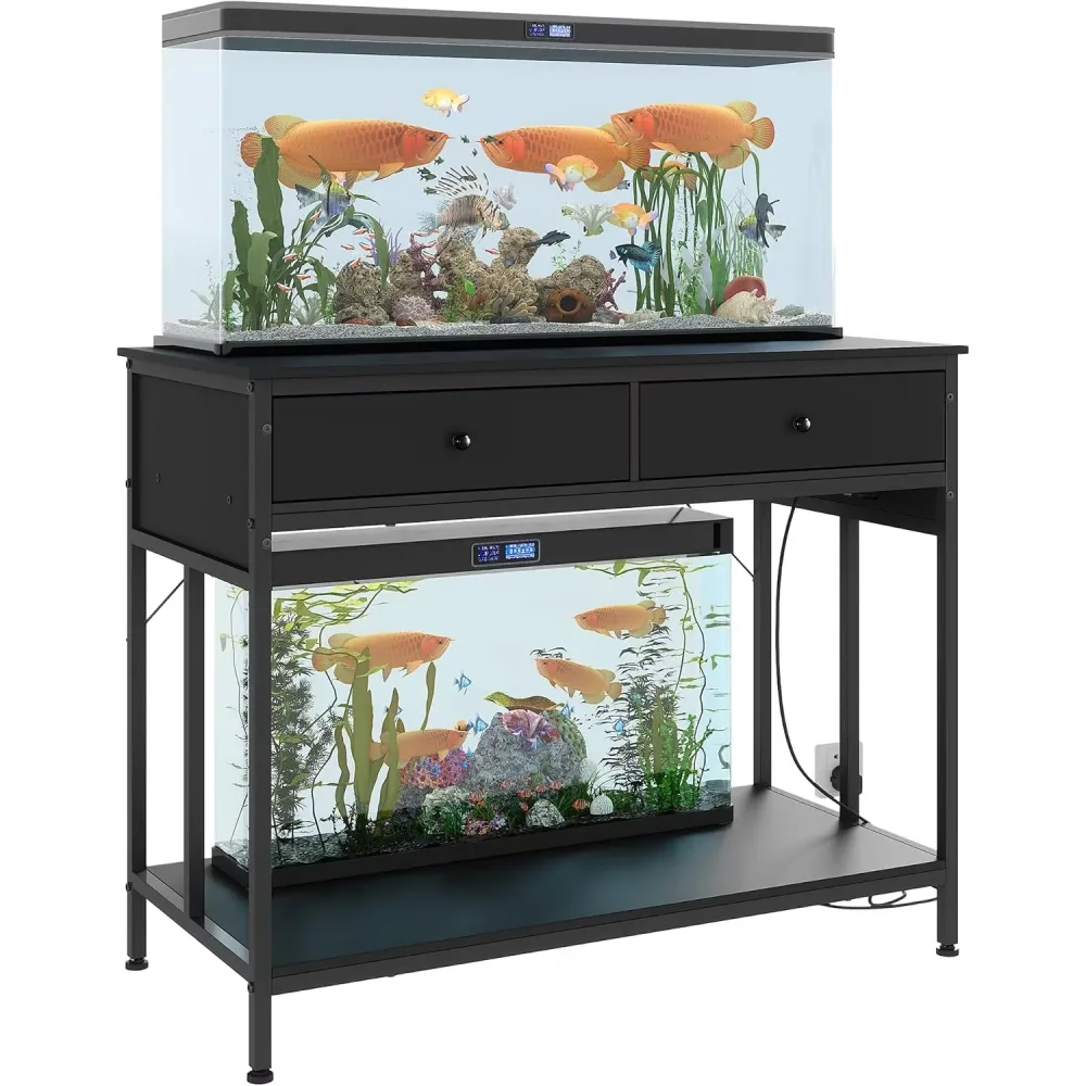 Aquarium Stand 40 gallon 660lbs black
