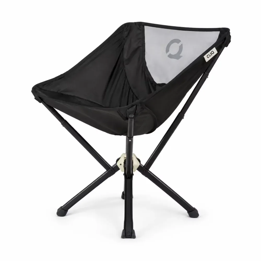 Chair portable black 400 pounds