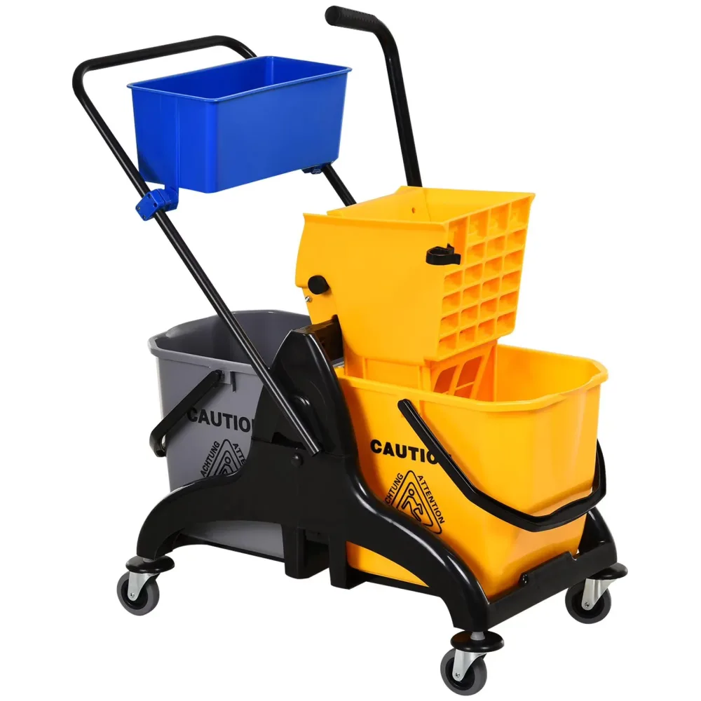 Cart 6.9 gallon yellow black