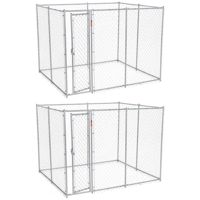 Crates & Gates 10' 2 pack silver