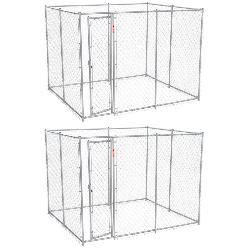 Crates & Gates 10' 2 pack silver
