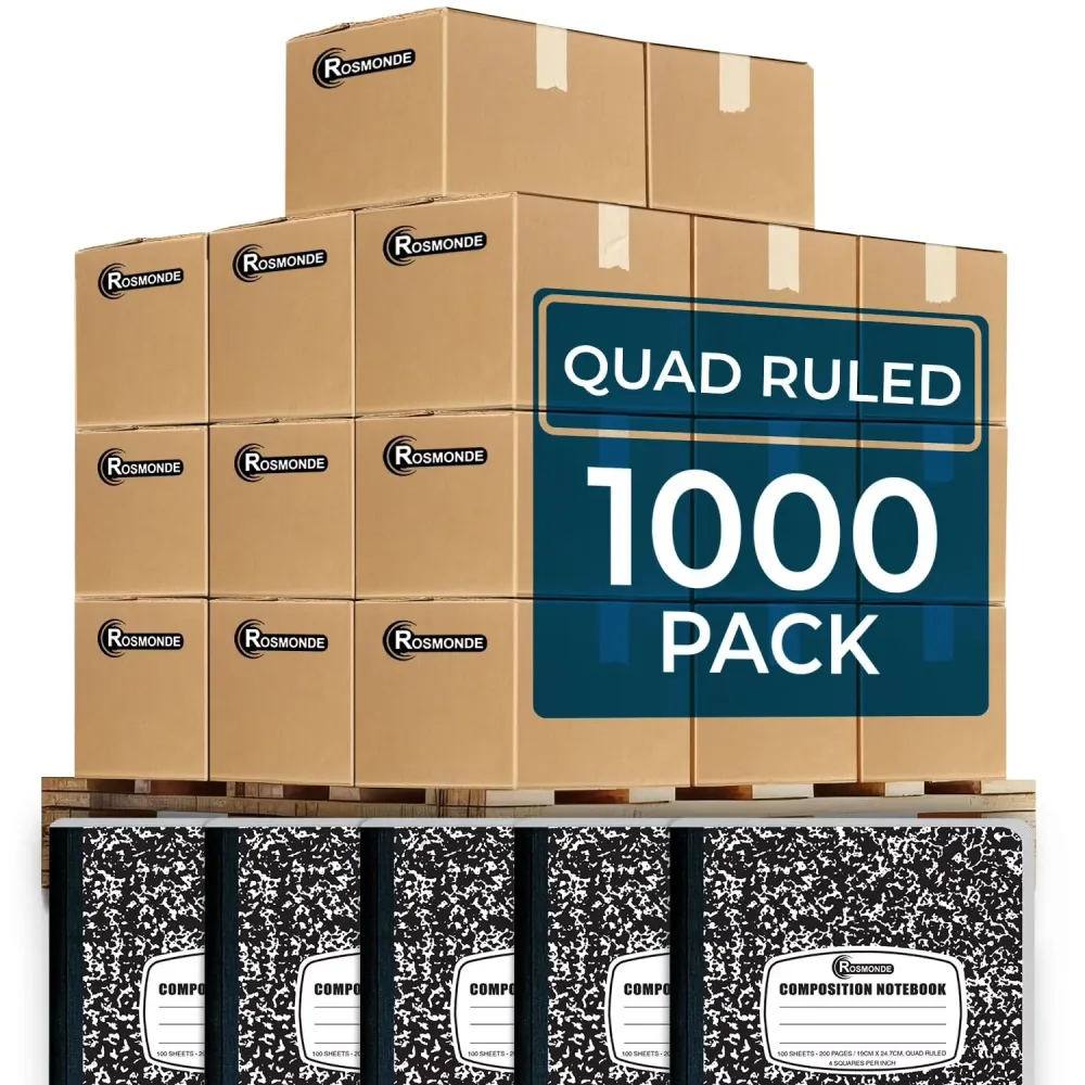 Composition Notebooks 1000 pack 7.5 in 26.00 in