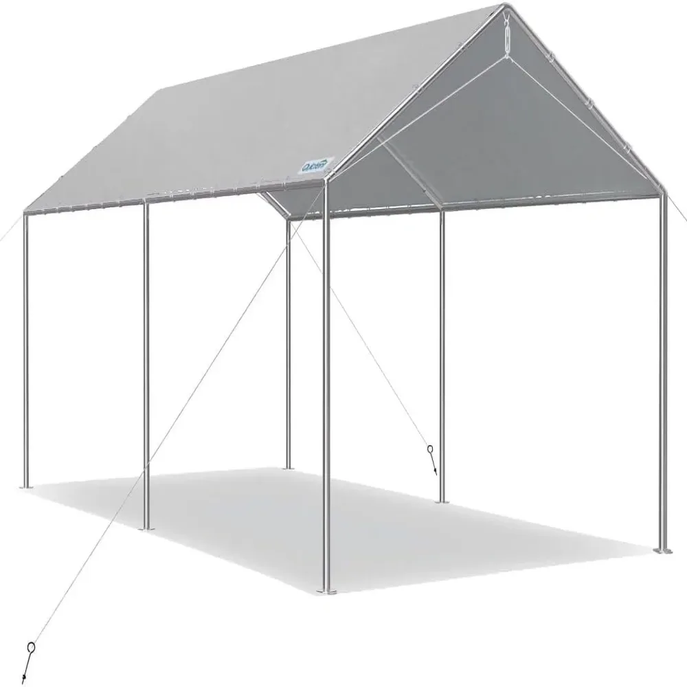 Carport 10' 15' blue