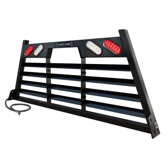 Headache Rack heavy-duty led black