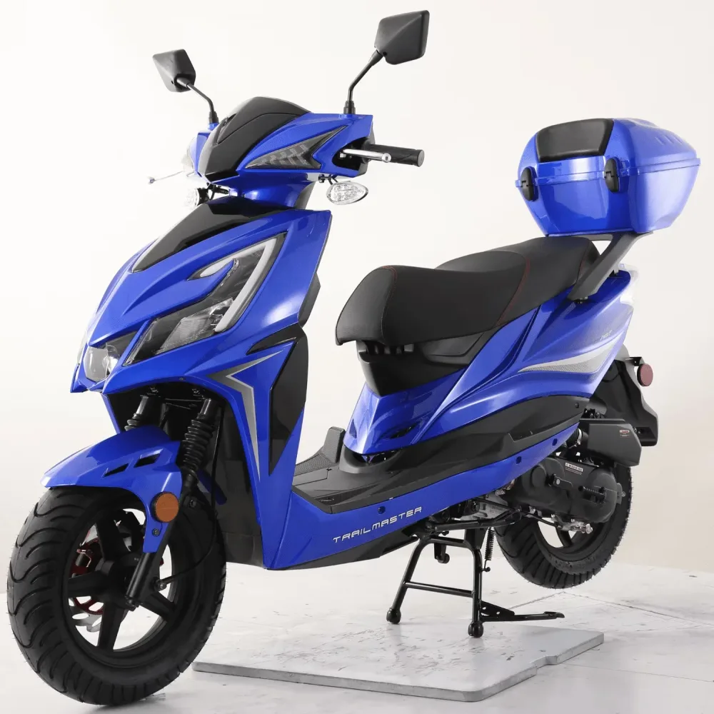 Scooter locking blue 330 lb