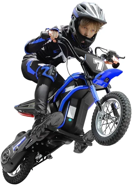Dirt Bike 24v 250w blue