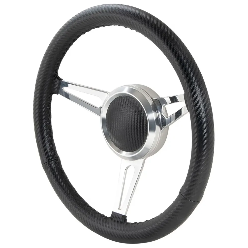 Steering Wheel 13.75 in 2.25 in adjustable