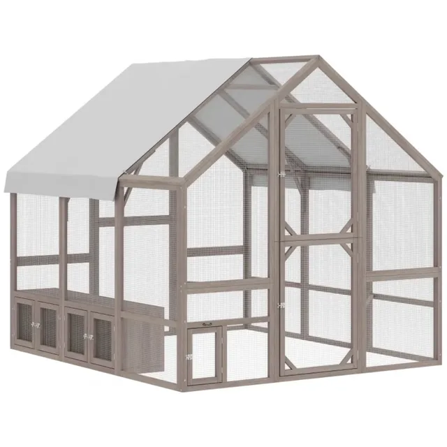 Chicken Coop 83.1" 73.4" 73"