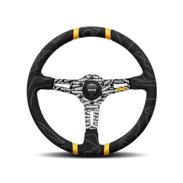 Steering Wheel 350 mm black yellow