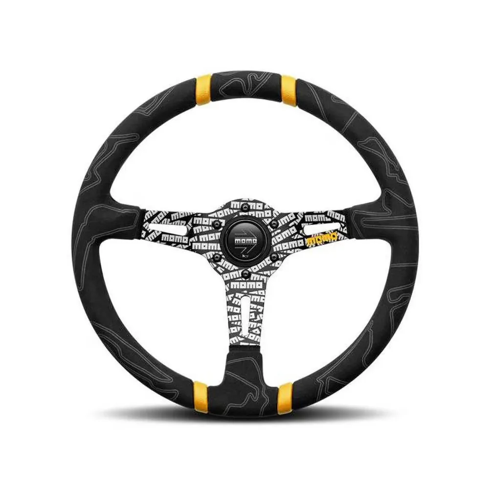 Steering Wheel 350 mm black yellow