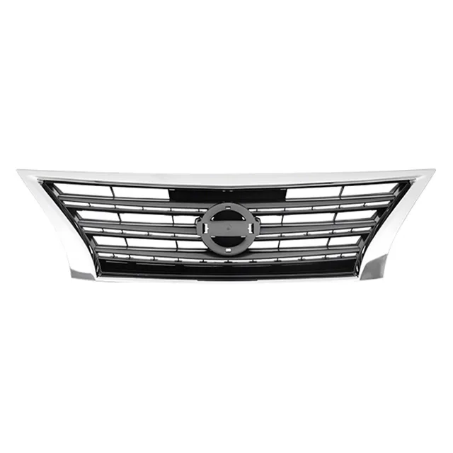 Grille silver black