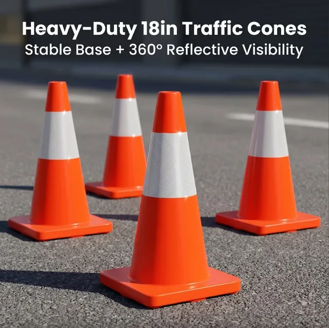 Safety Cones 20 pack 18" orange
