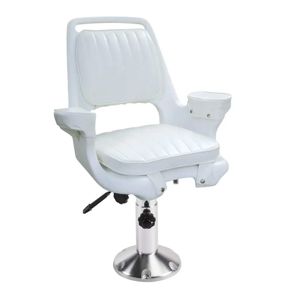 Chair adjustable white 12"