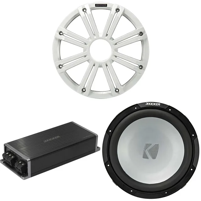 Subwoofer Audio 12" white 500 watts