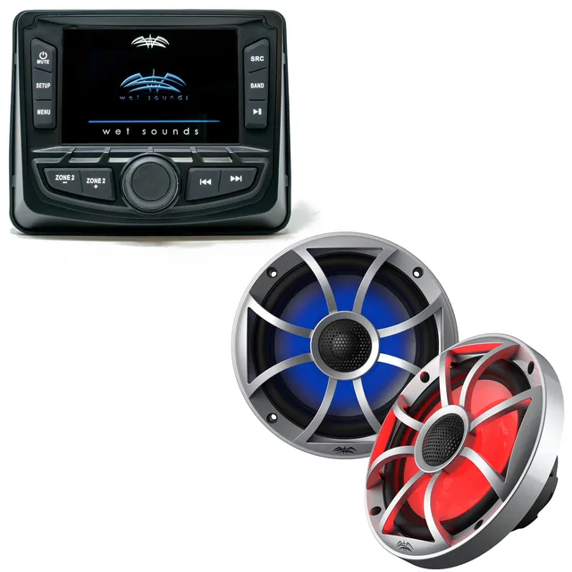 Speaker 1 pair 6.5" led