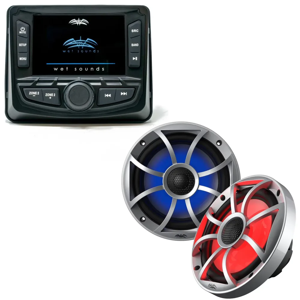 Speaker 1 pair 6.5" led