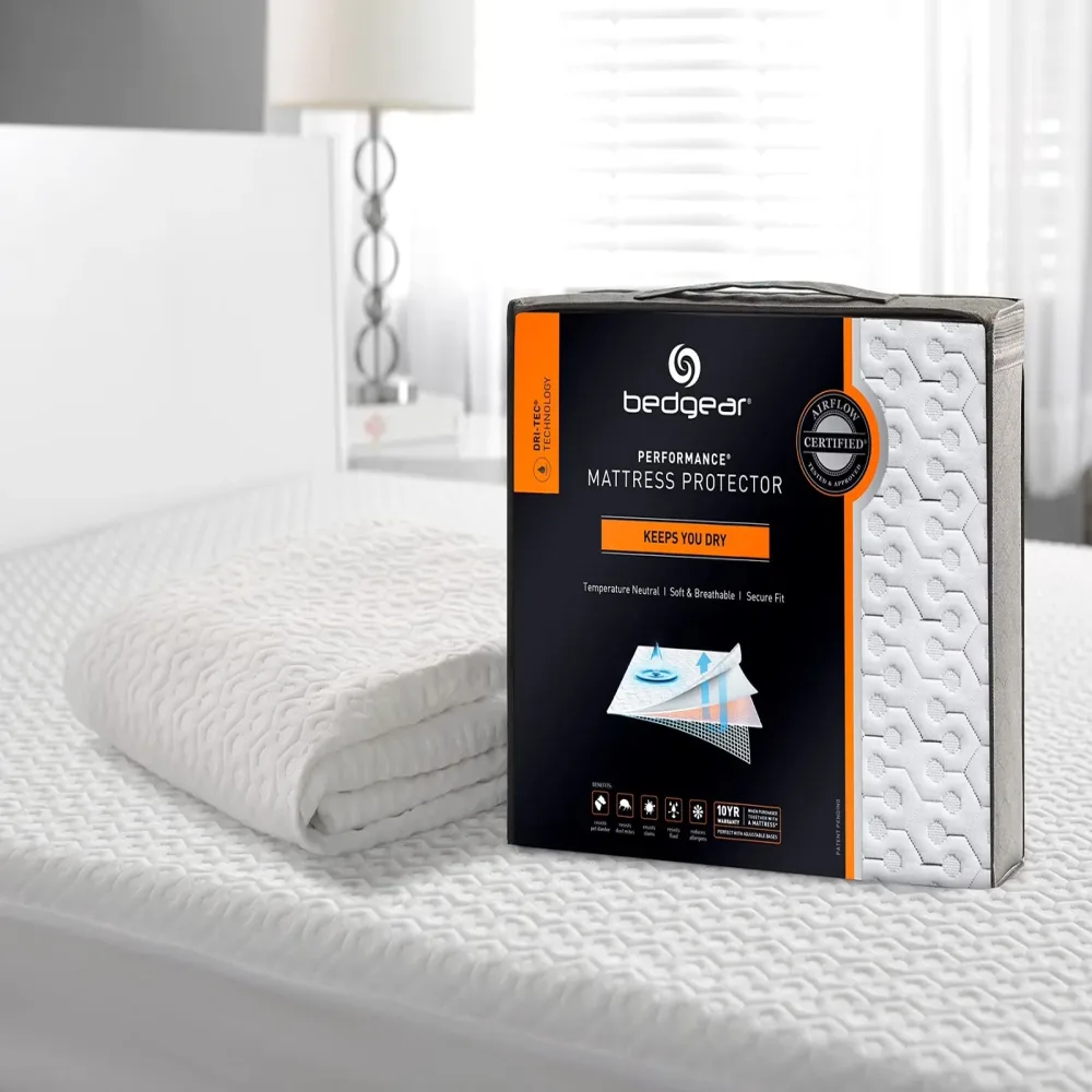 Mattress waterproof adjustable white