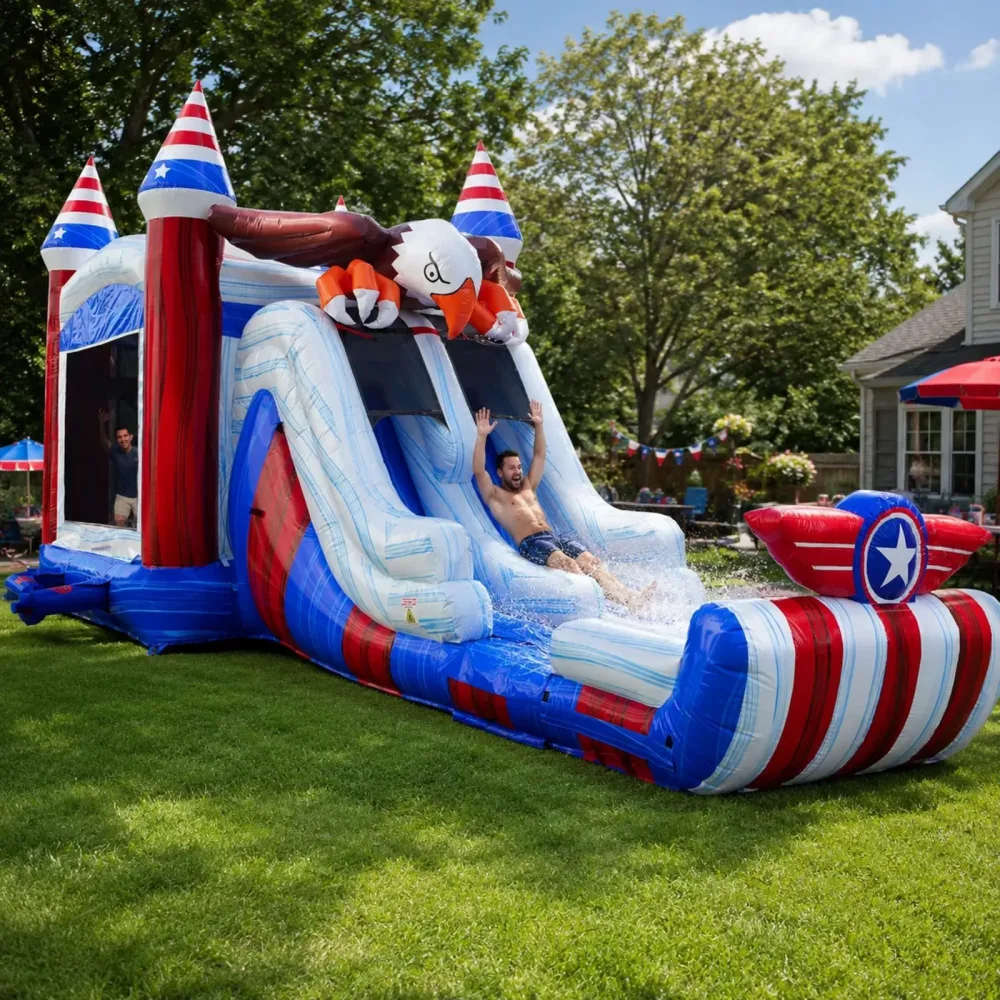 Backyard Play 32 feet 16 feet 15.5 feet