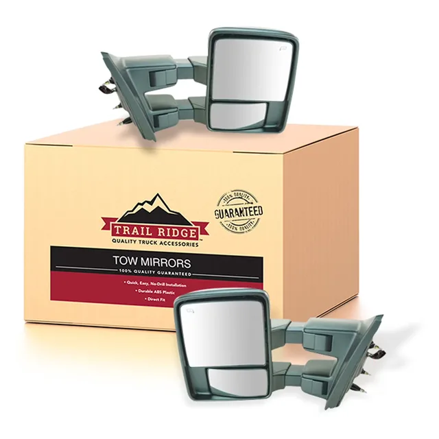 Towing Mirror folding black