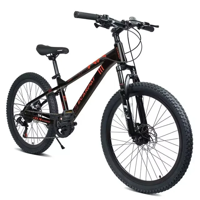 Mountain Bike 24 inch black red