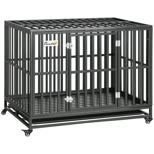 Dog Crate 34.75 inches black 45'