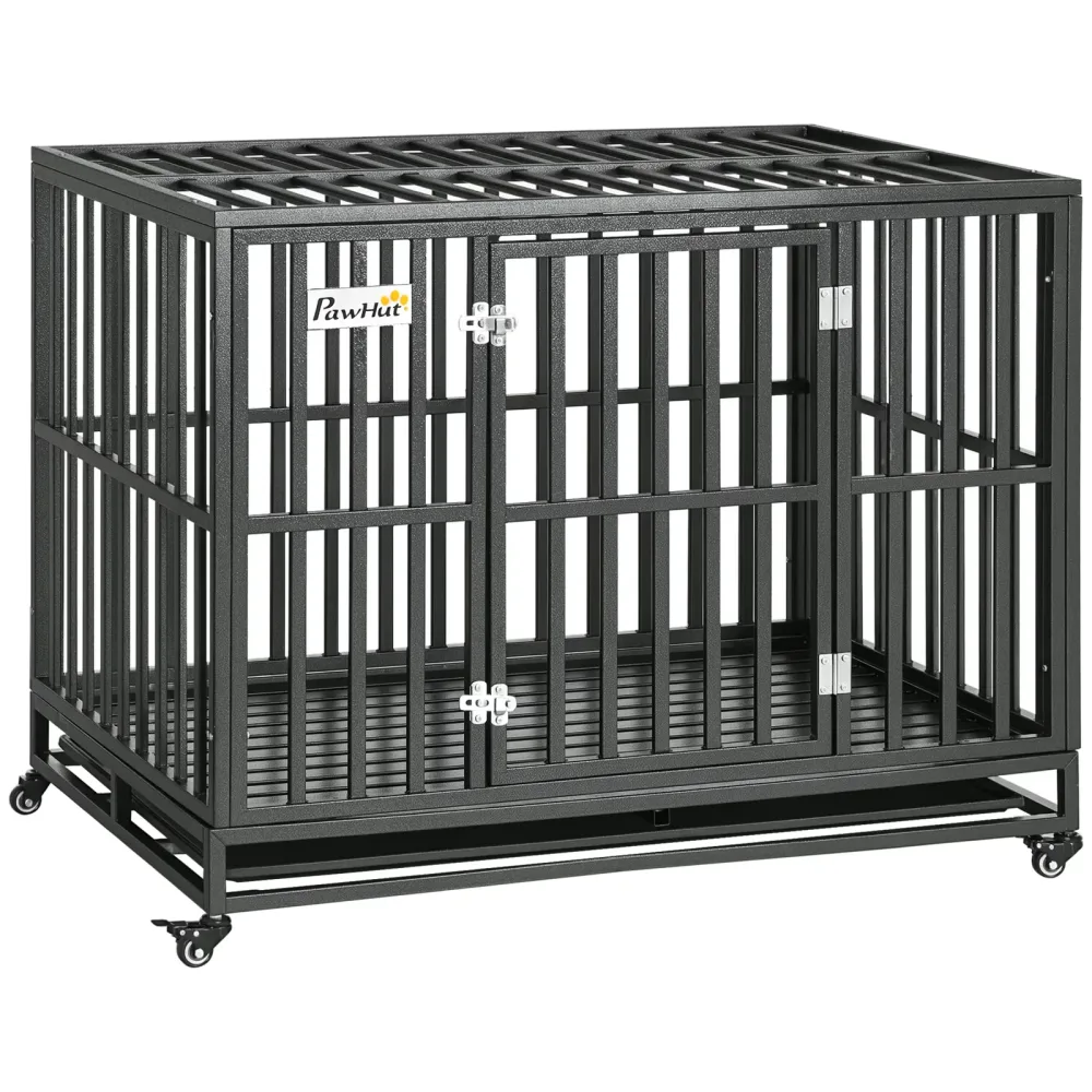 Dog Crate 34.75 inches black 45'