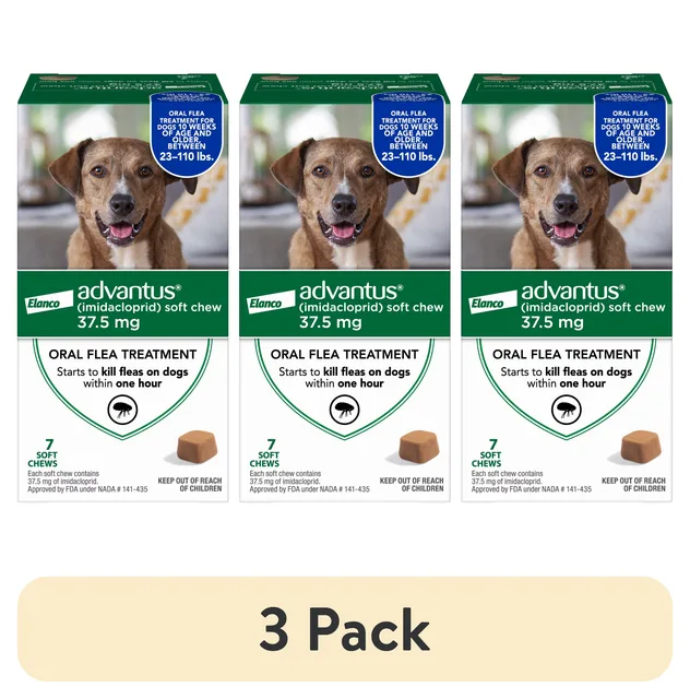 Soft Chews 3 pack 110 lbs 22 lbs