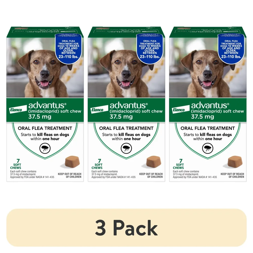 Soft Chews 3 pack 110 lbs 22 lbs