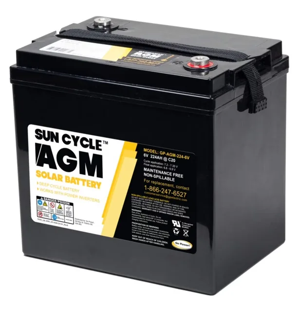 Battery 6v rechargeable 6.9v