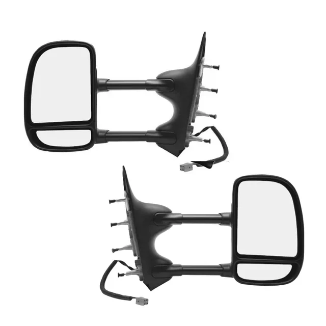 Door Mirror black folding