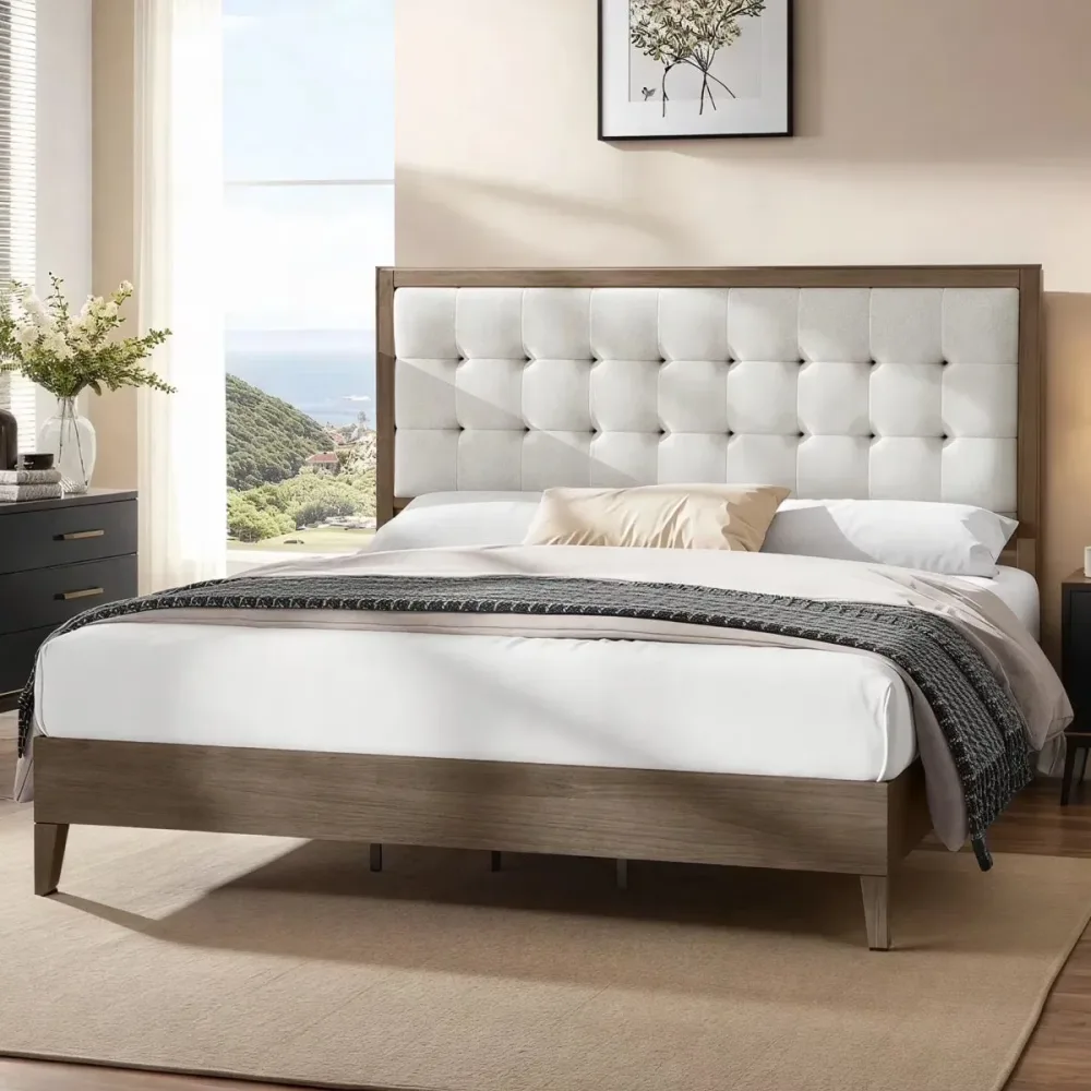King Bed gray 10" 16"