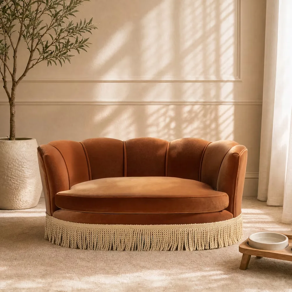 Sofa Bed 34.5" orange 25"