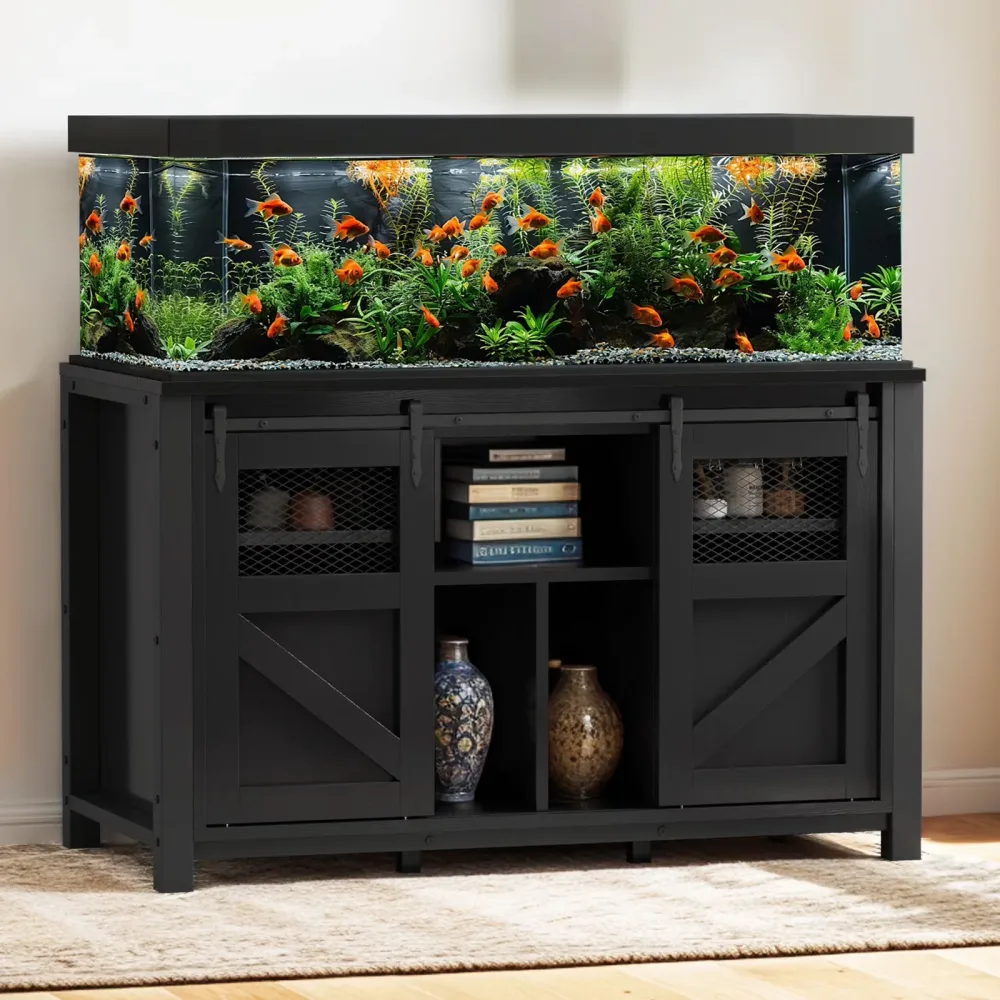 Fish Tank 1100 lbs white black