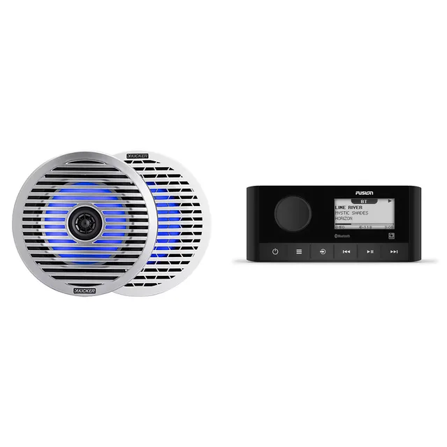 Marine Stereo 165mm wireless led