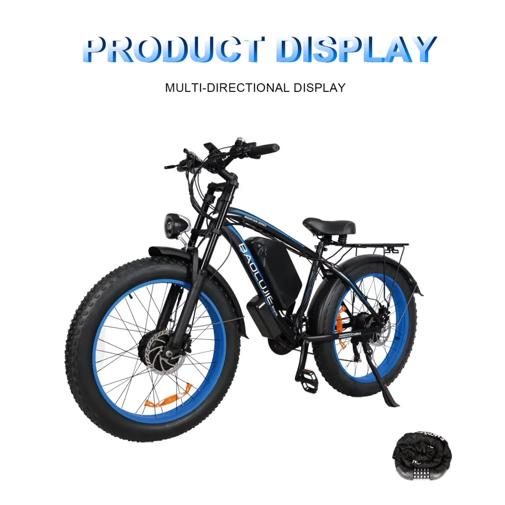 Electric Bike 1500w 26" 4.0"